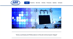 Desktop Screenshot of abk.mx