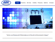 Tablet Screenshot of abk.mx